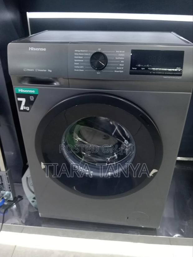 Hisense 7kg Front Load Washing Machine Wfqp7012evmt - thumbnail 2