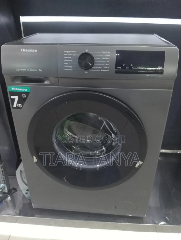 Hisense 7kg Front Load Washing Machine Wfqp7012evmt - thumbnail 3