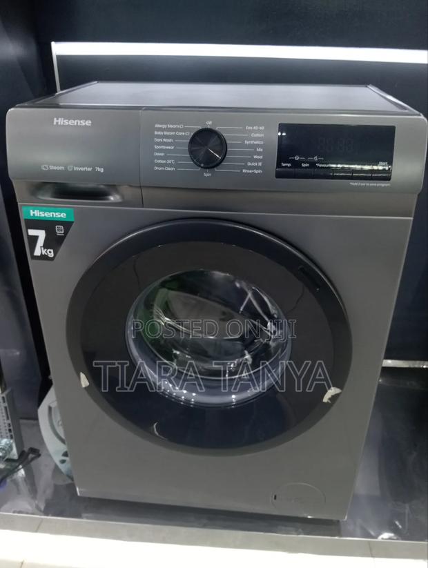 Hisense 7kg Front Load Washing Machine Wfqp7012evmt - thumbnail 4