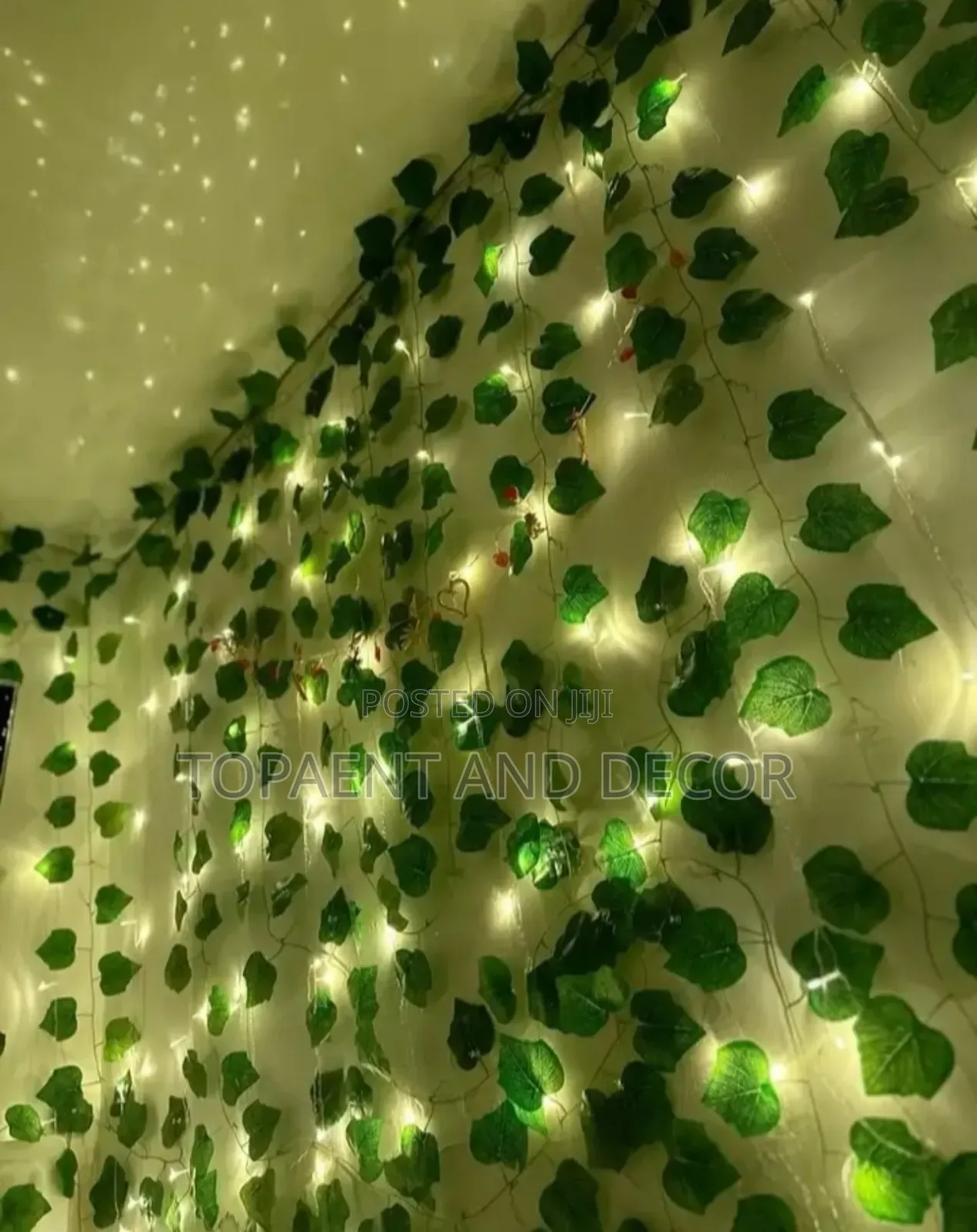 Artificial Hanging Ivy Leaf Garland