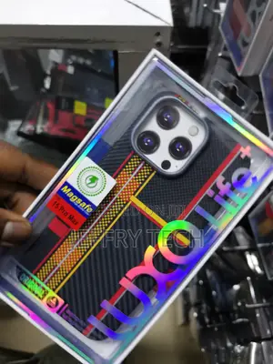 Gimenohig iPhone 15 Pro Max Luxo Tribal Carbon Fiber Case