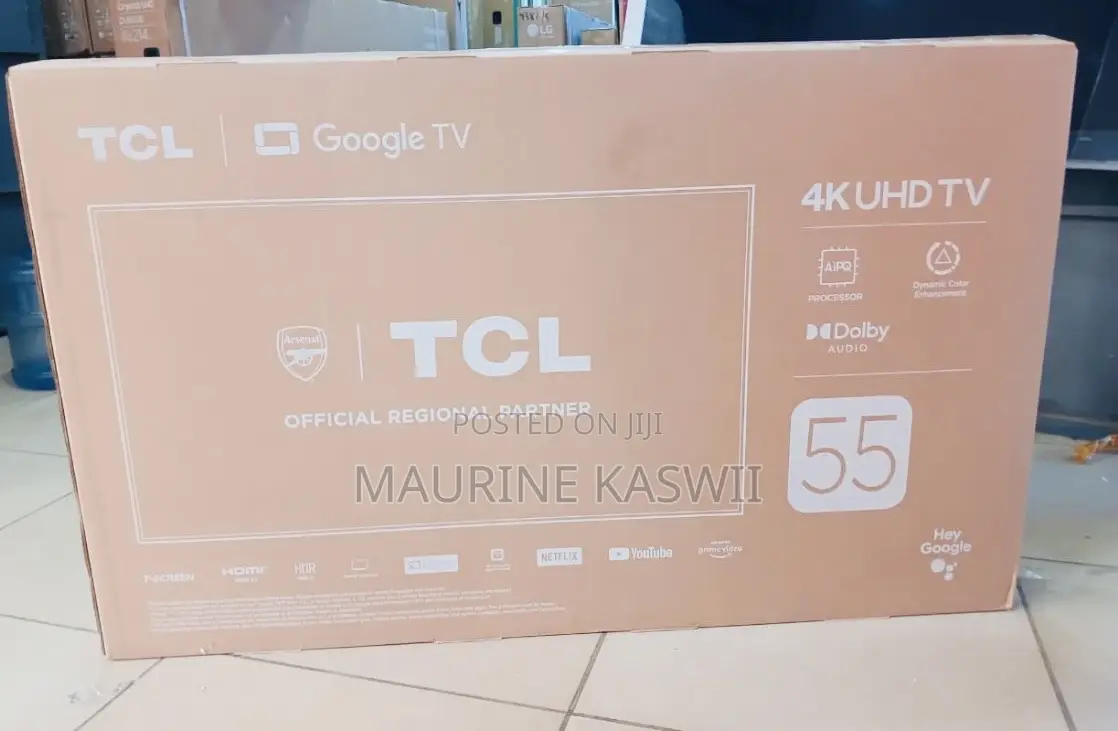 TCL 55′′ V6c (New 2025) HDR Google Tv 55v6c