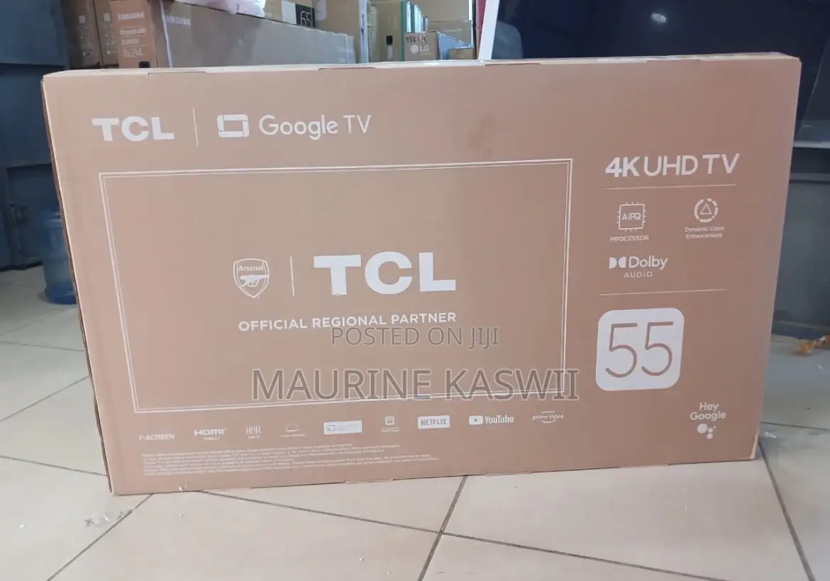 TCL 55′′ V6c (New 2025) HDR Google Tv 55v6c