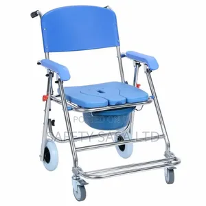 Three-in-One Commode Roller Chair