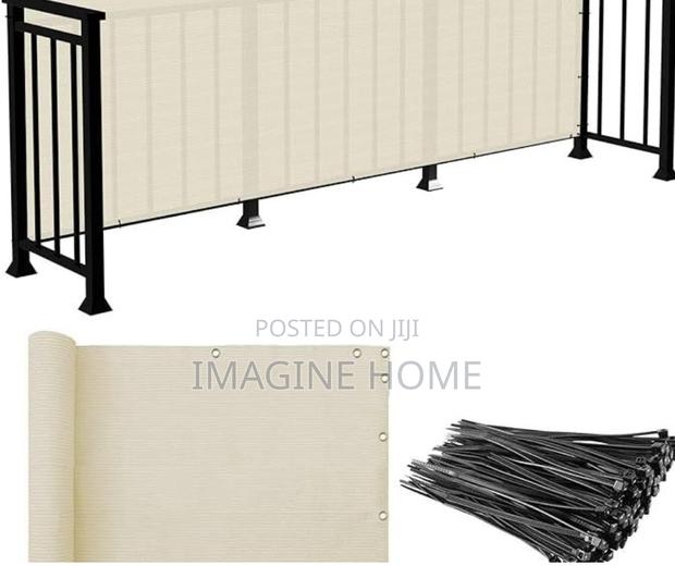 Balcony Privacy Shield Decor