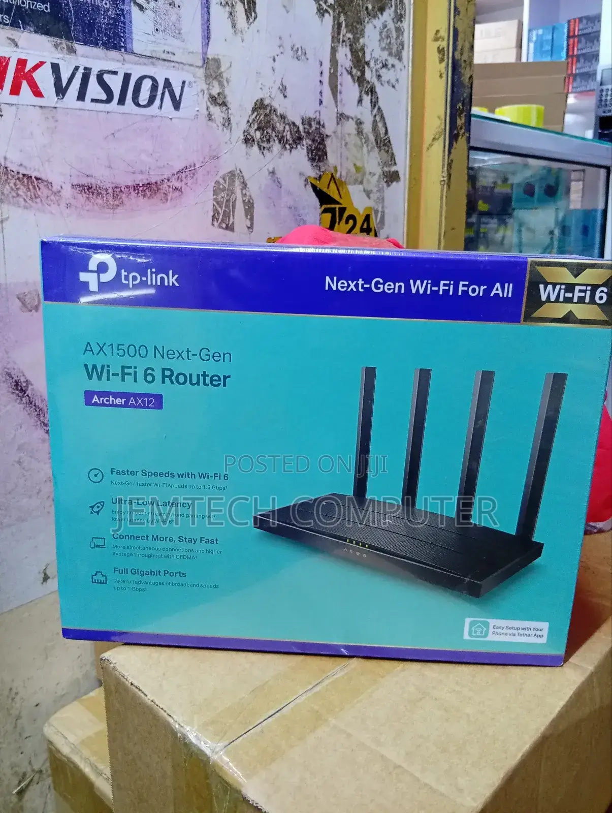 Tp-Link Archer Ax12 | Ax1500 Wi-Fi 6 Router