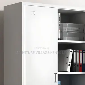 Office Cabinets:2-Door Metal Filing Unit for Home Office