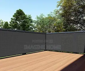 Balcony Privacy Shield Dark Grey
