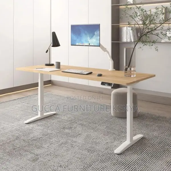 Office Table:Electric Lifting Desk 140*70 Cm for Office Home