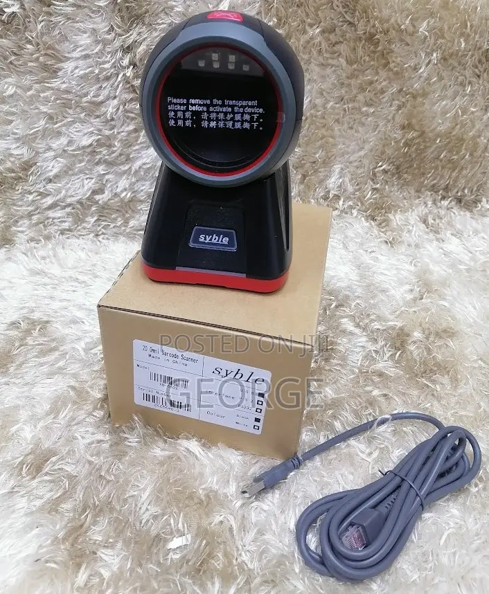 High Speed 
Syble Xb-8602 2d Desktop Table Mount Barcode
