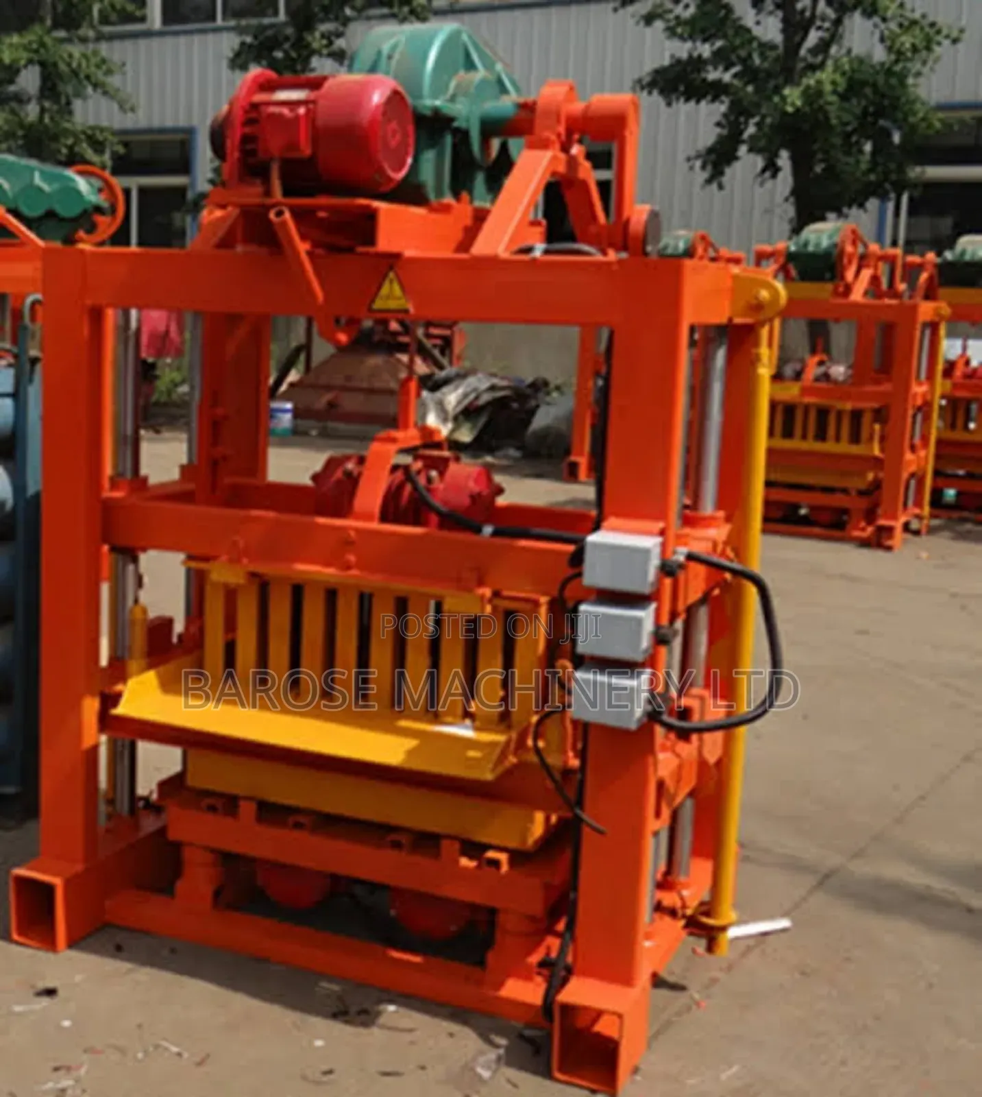 Concrete Block Paver Making Machine
