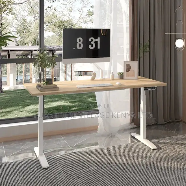 Clerical Desking:Ergonomic Electric Sit Stand 1400mm Desk
