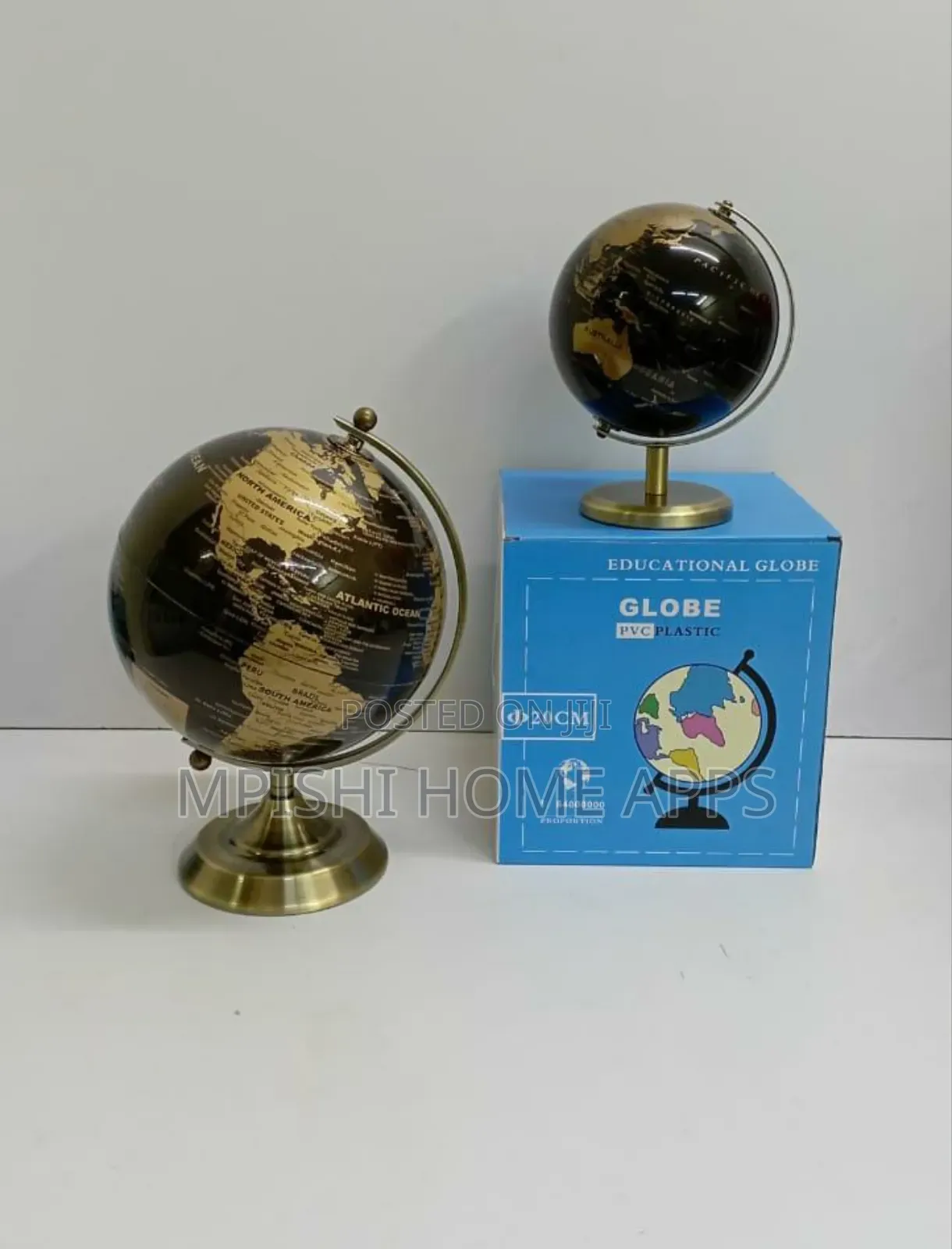 Rotating Globe World Map