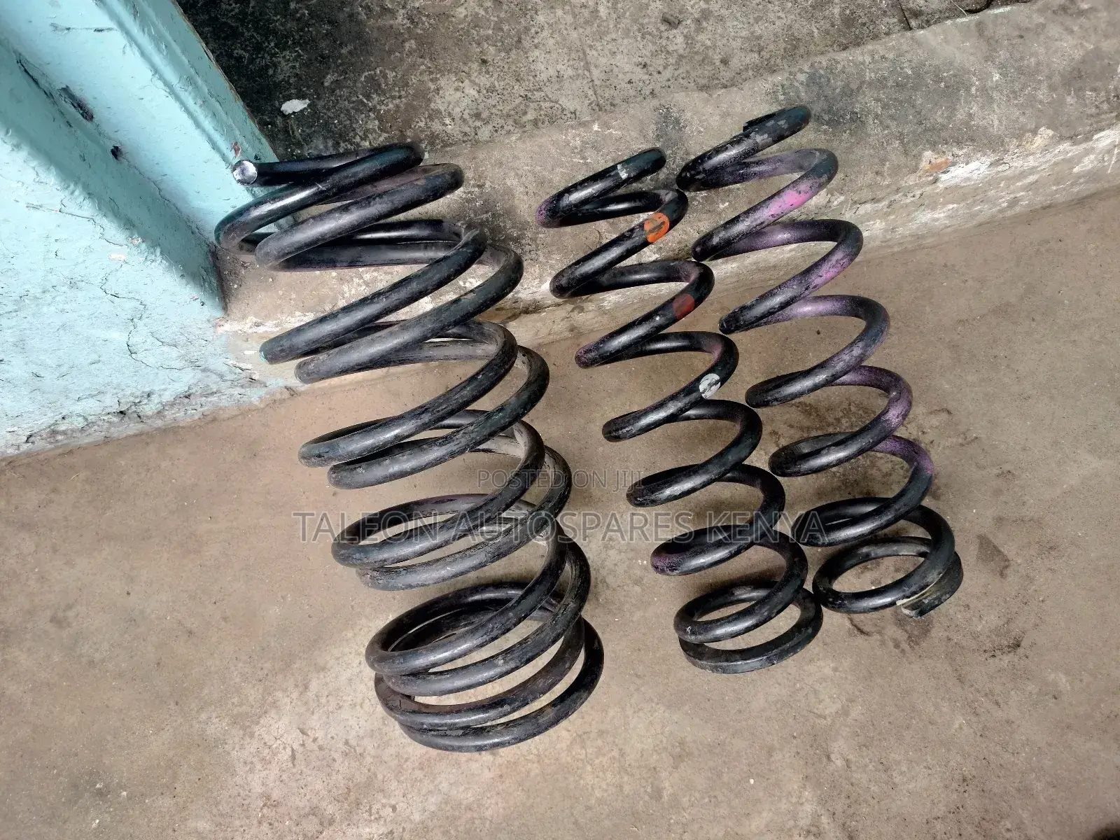 Prado 120 Coil Springs