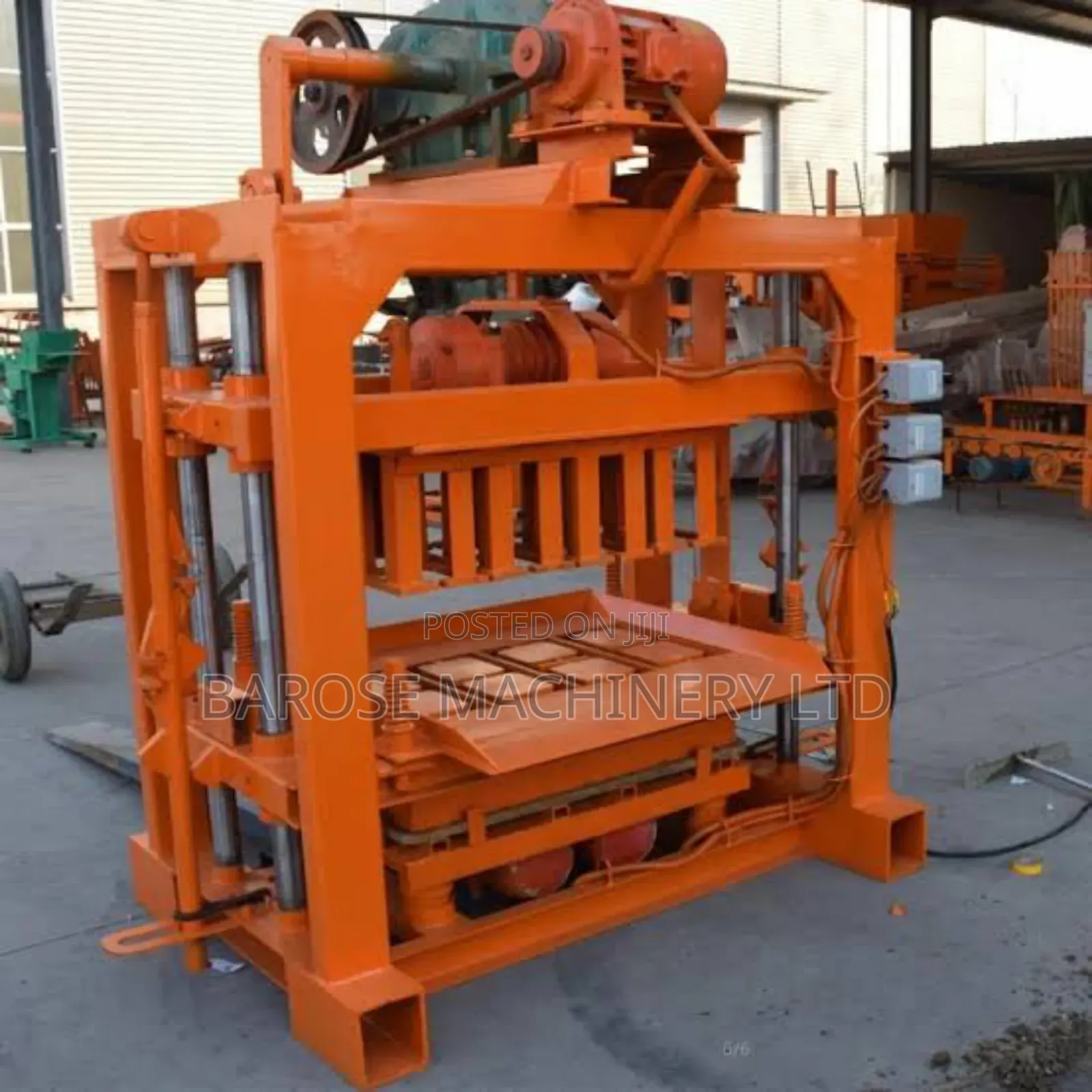 Concrete Block Paver Making Machine