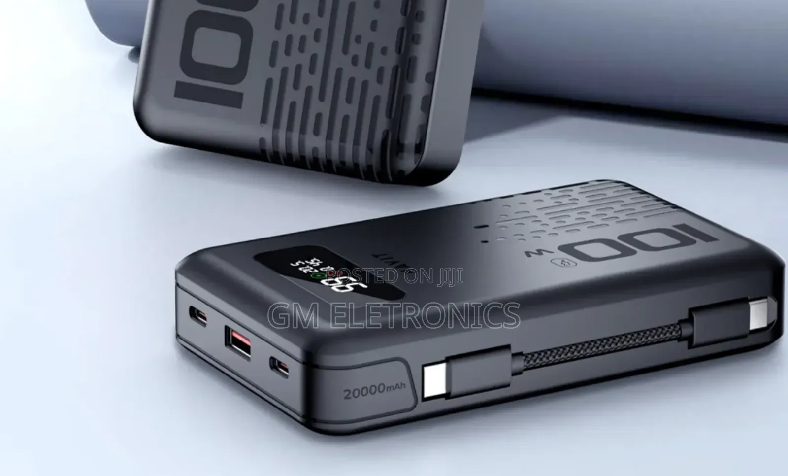 20000mah Havit 100w Portable Power Bank-Led Display.