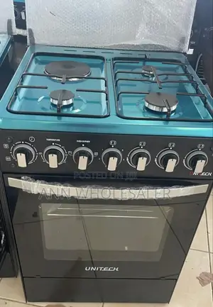 60*60 Unitech 3+1 Standing Cooker G/76