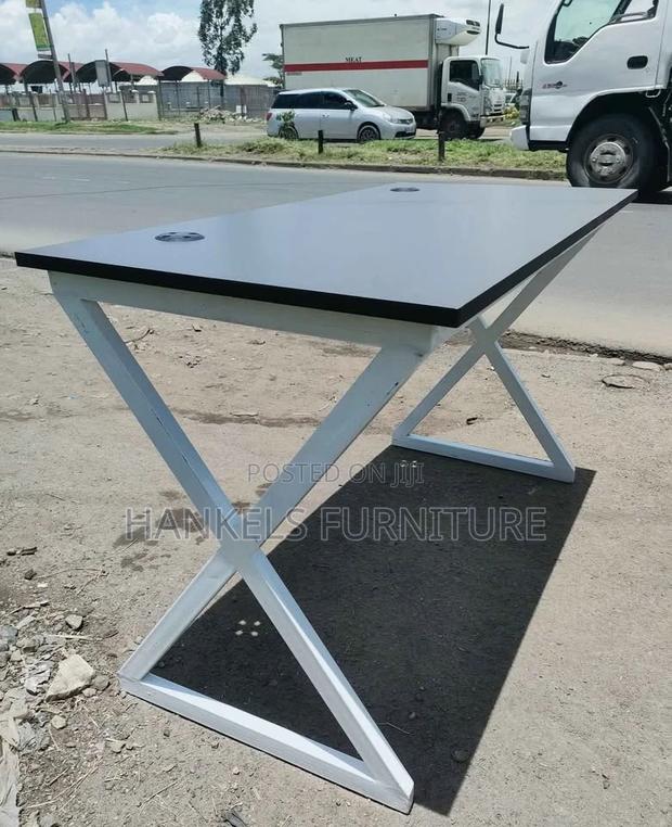 Zagzag Metallic Study Table - thumbnail 3