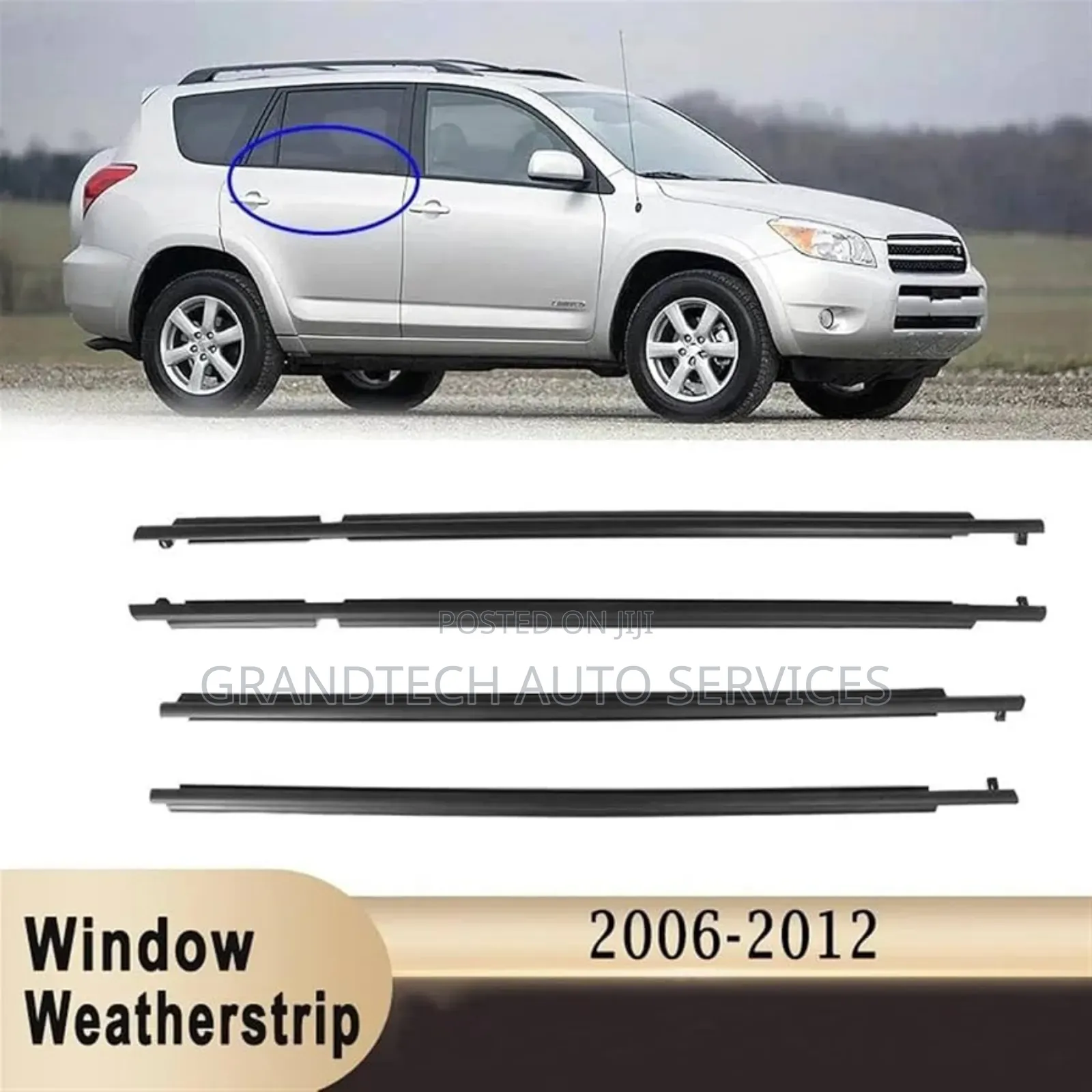 Original Rav4 2006-2012 Weather Strips