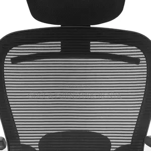 Office Chair:Comfy Breathable Back Swivel High Staff Chair