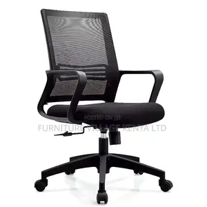Office Chairs:Airflow Fixed Desk Chair – Low-Back Design