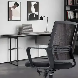 Office Chairs:Airflow Fixed Desk Chair – Low-Back Design