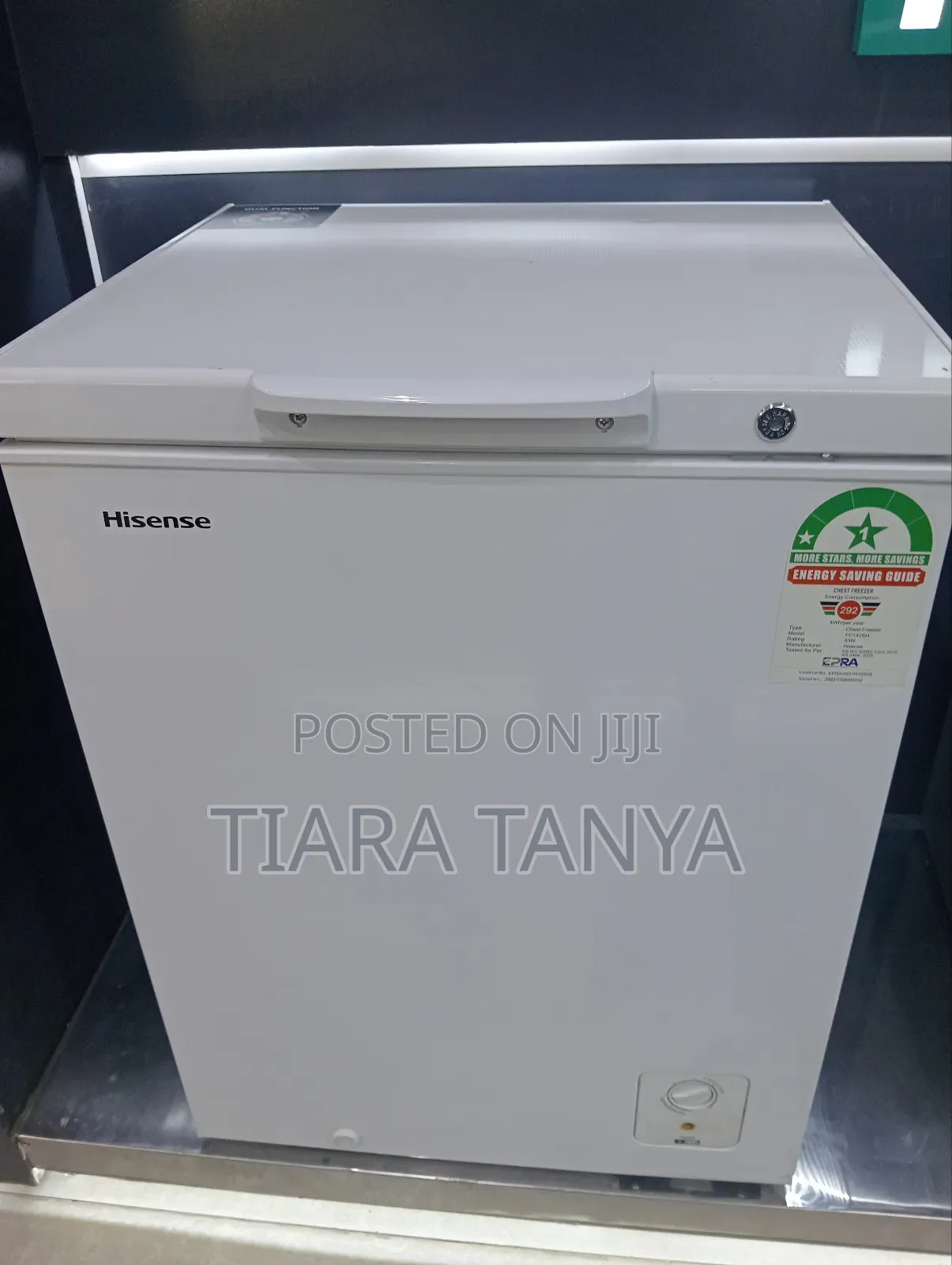 Hisense 144 Litres Freezer White