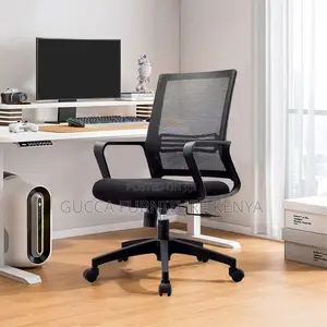 Office Furniture:Low Back Swivel Mesh Staff Seat for Office