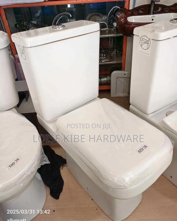 Squared Toilet Available