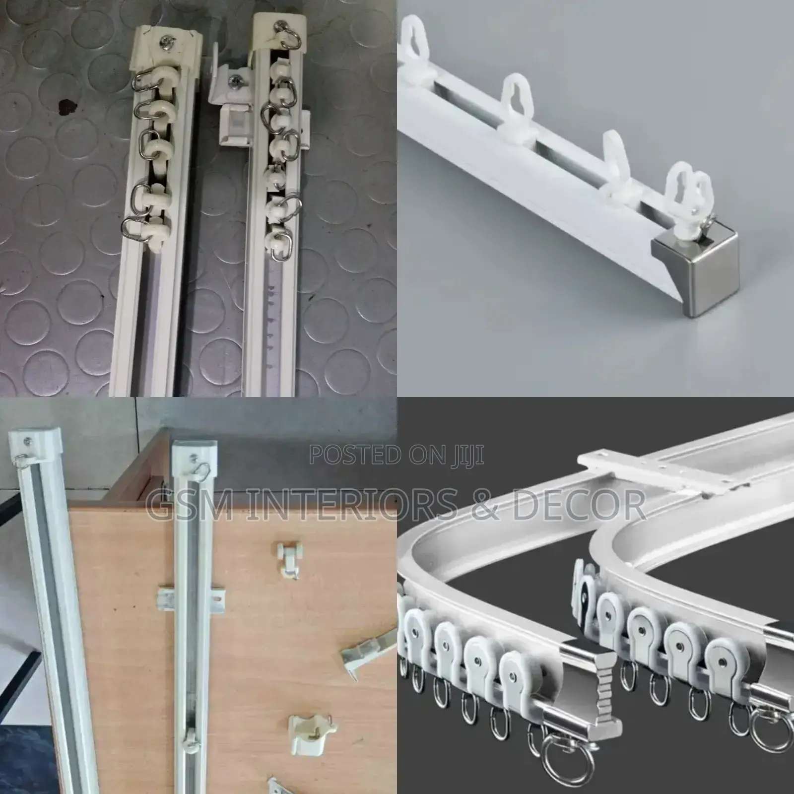 Aluminium Curtain Rails With Accessories Kenya
