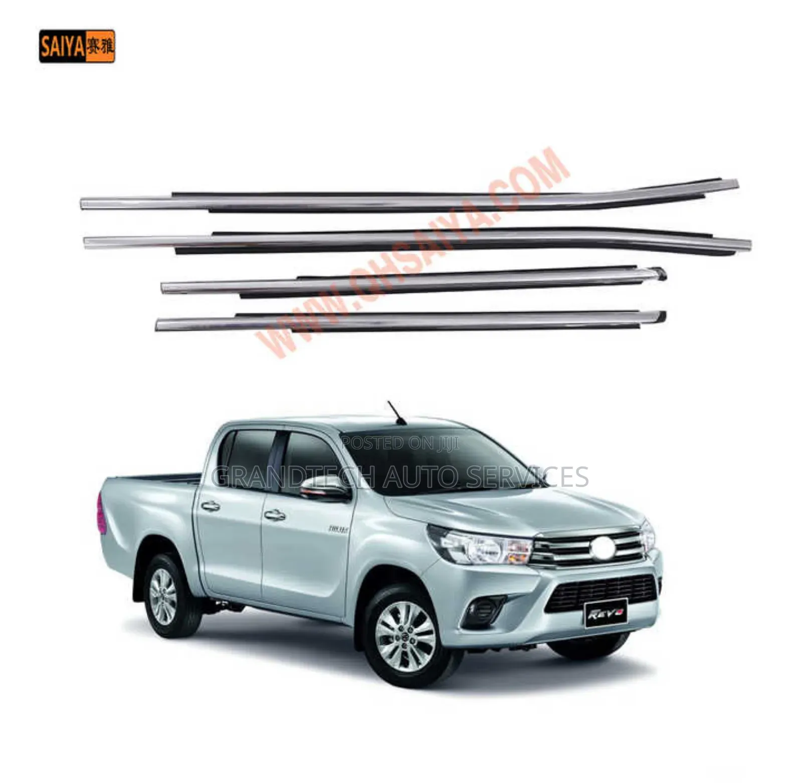 Hilux Vigo Weather Strips Double Cab