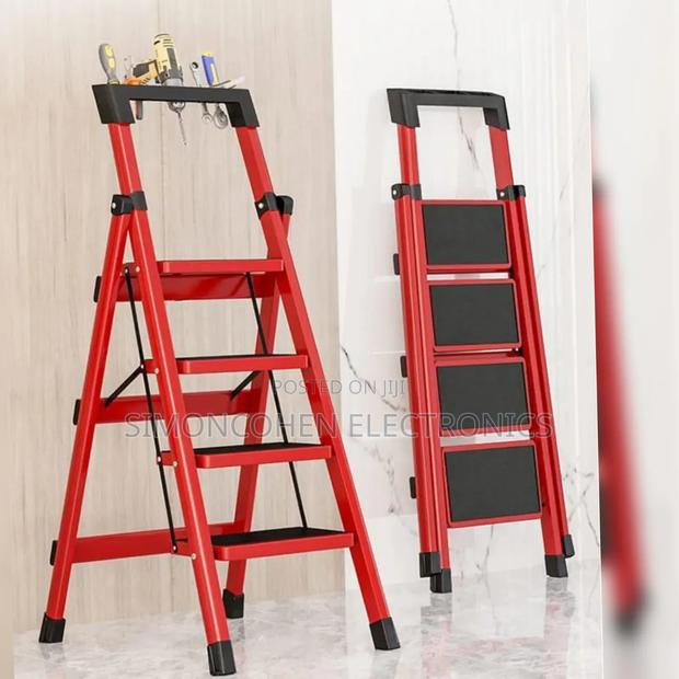4 Step Folding Ladder - main view