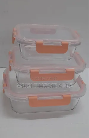 3 in 1 Snack Box With Transparent Lid