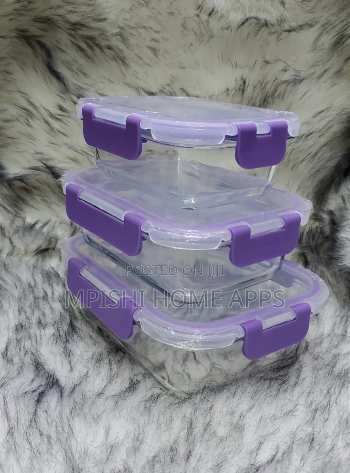 3 in 1 Snack Box With Transparent Lid