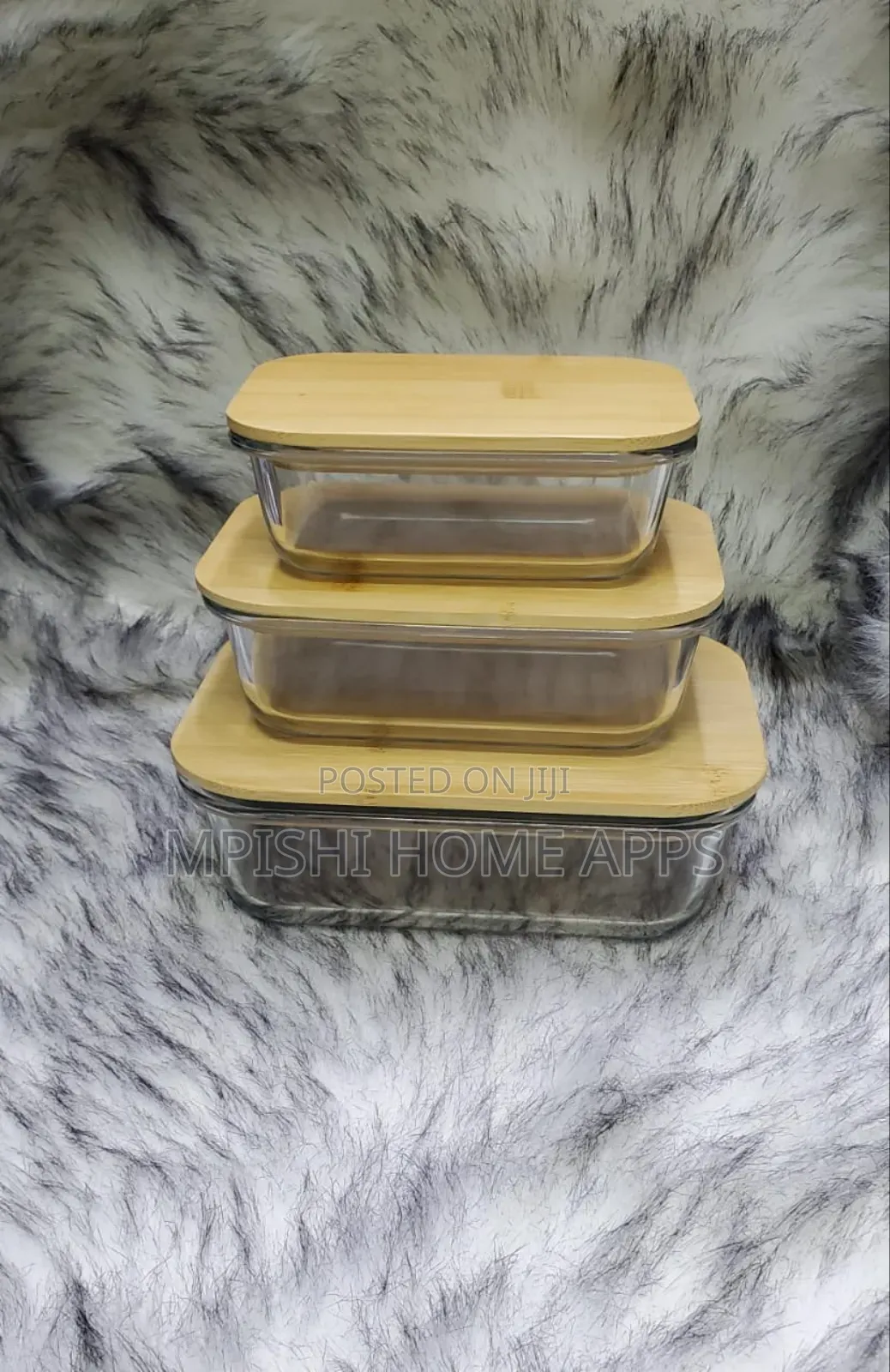 3 in 1 Bamboo Snack Box Set