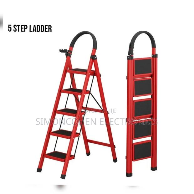 Foldable Five Steps Ladder - main view