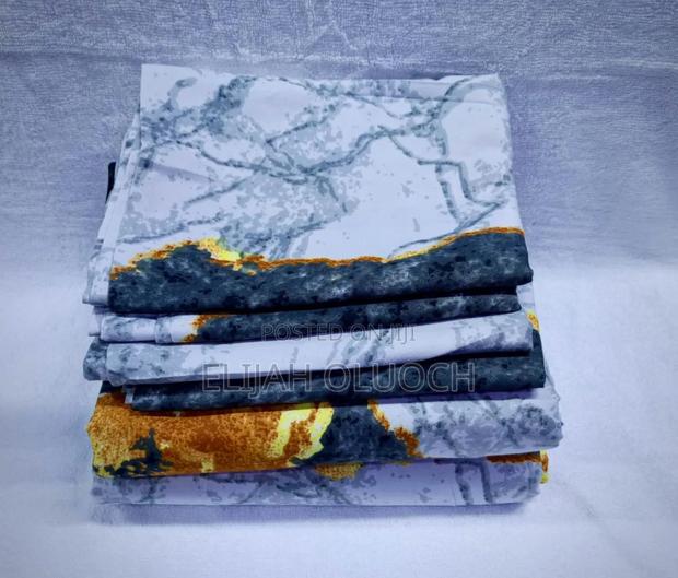 Two Flat Bedsheet Both Printed 
4 Pillowcases 
Size 7*8 - thumbnail 2