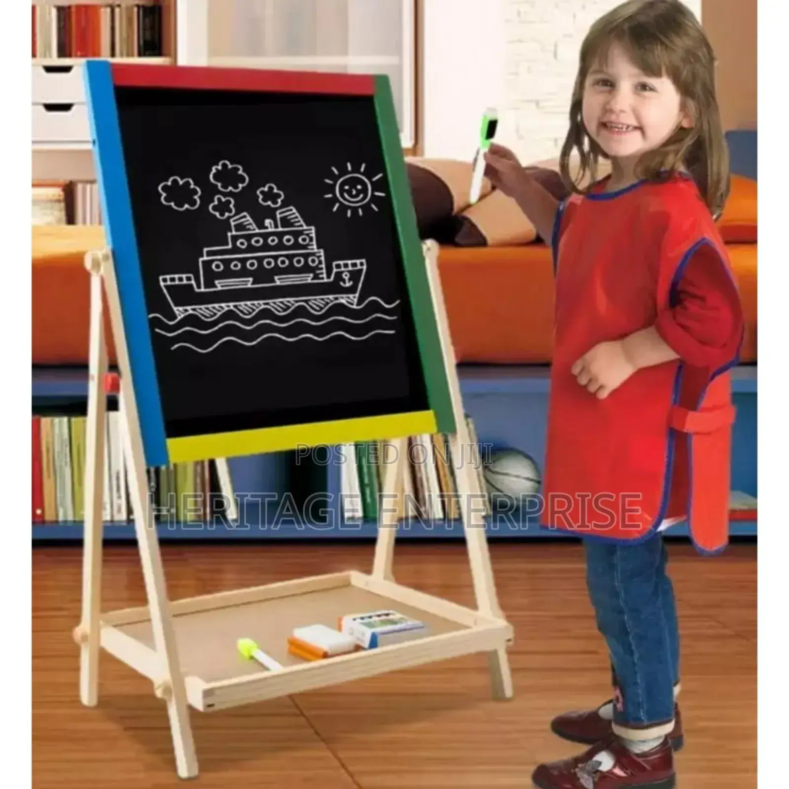 Wooden Blackboard Educational Board