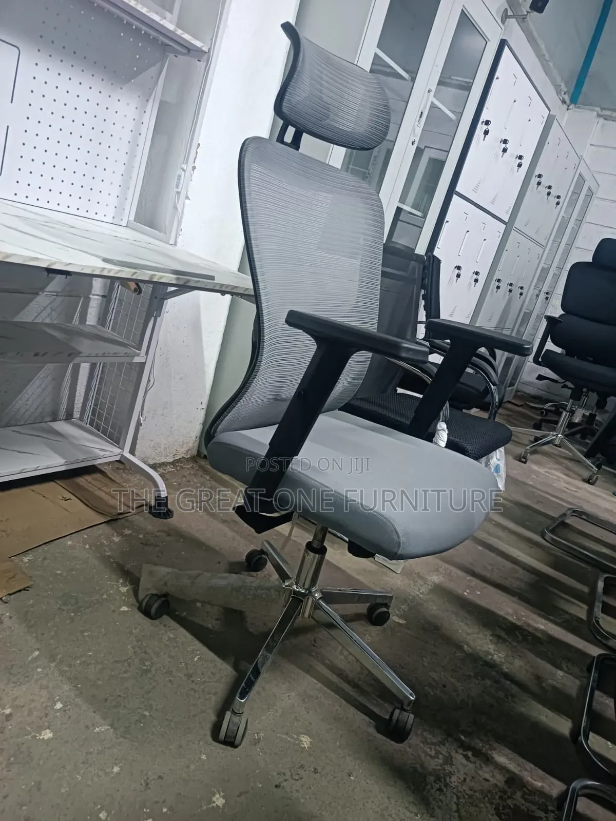 Vision High Back Office Chair With Headrest Kp9df