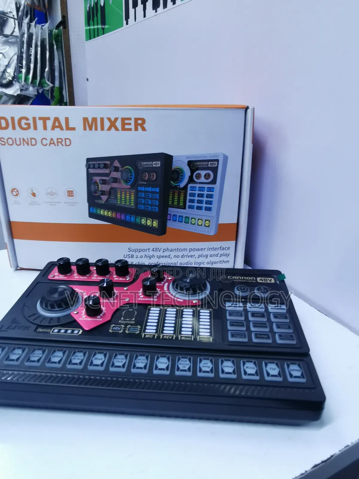 48v Bluetooth 32bit Digital Sound Mixer