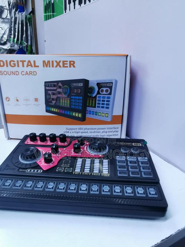 48v Bluetooth 32bit Digital Sound Mixer - main view