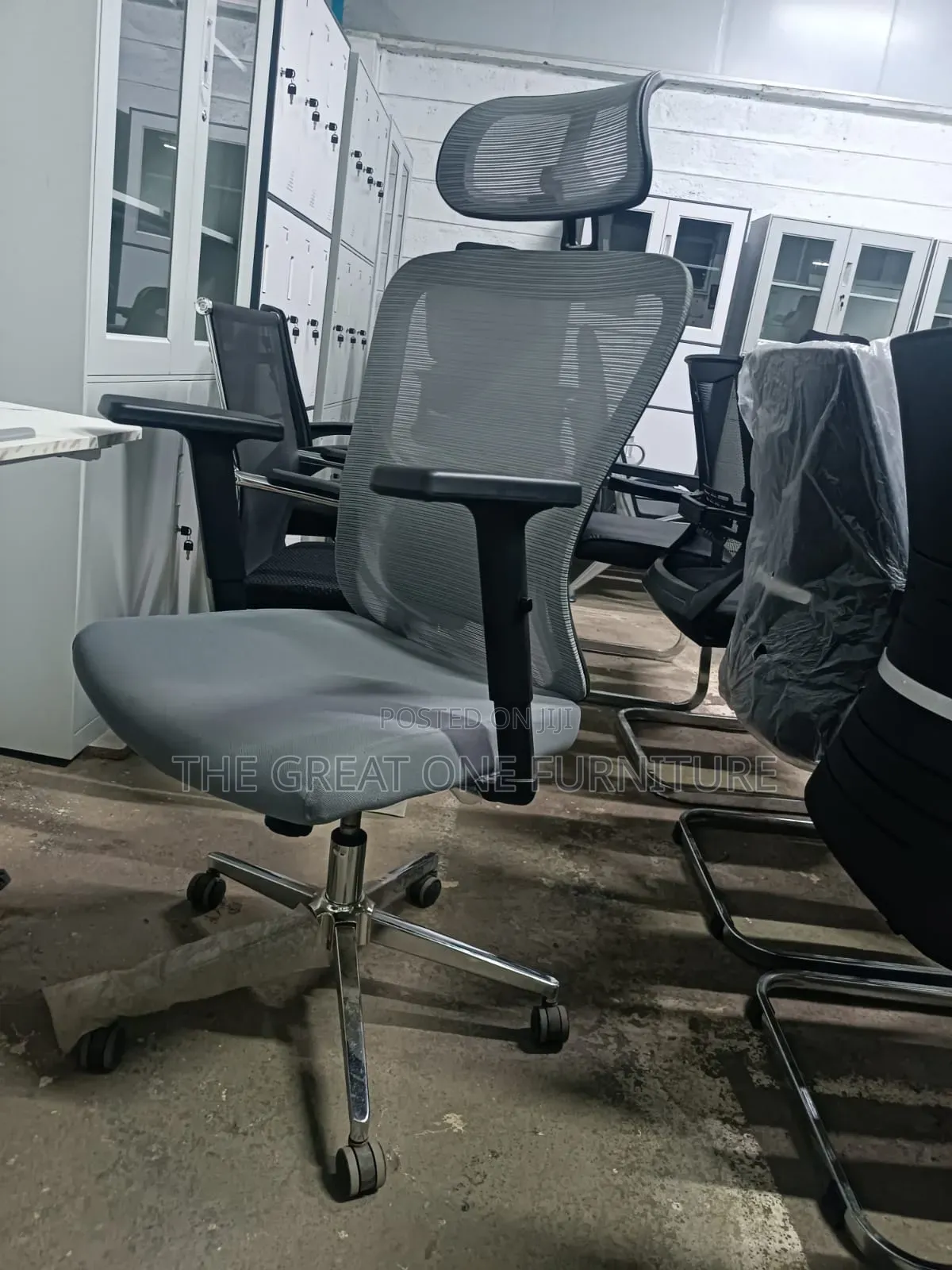 Ergonomic Mesh Office Chair With 2d Adjustable Hf8kt