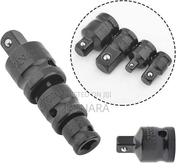 4 Pcs, Impact Socket Adapter / Reducer Set - thumbnail 4