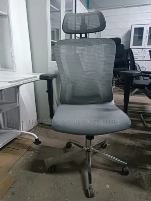 Adjustable Vision High Back Mesh Office Chair Gray Jf9rd