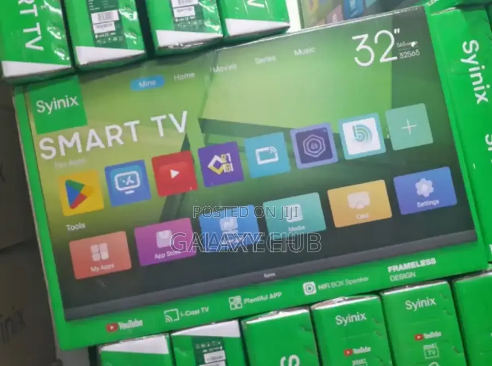 Simply Amazing Experience 
Syinix 32smart Tv.