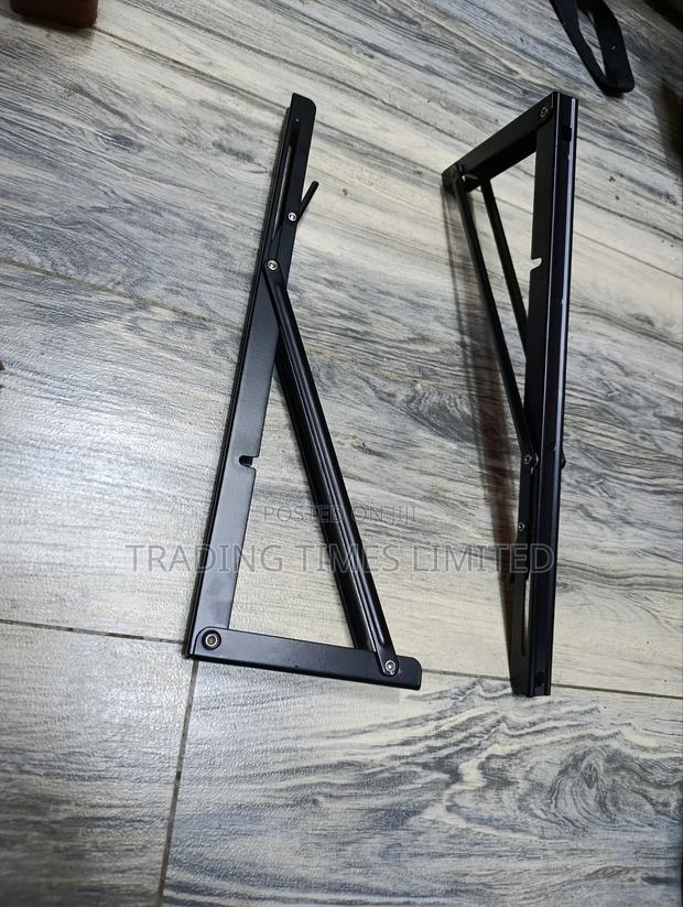 Black Foldable Brackets 16 Inches