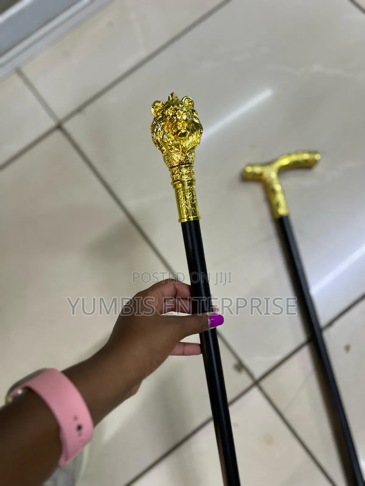 Gold Handles Walking Sticks With Sword at 5500
