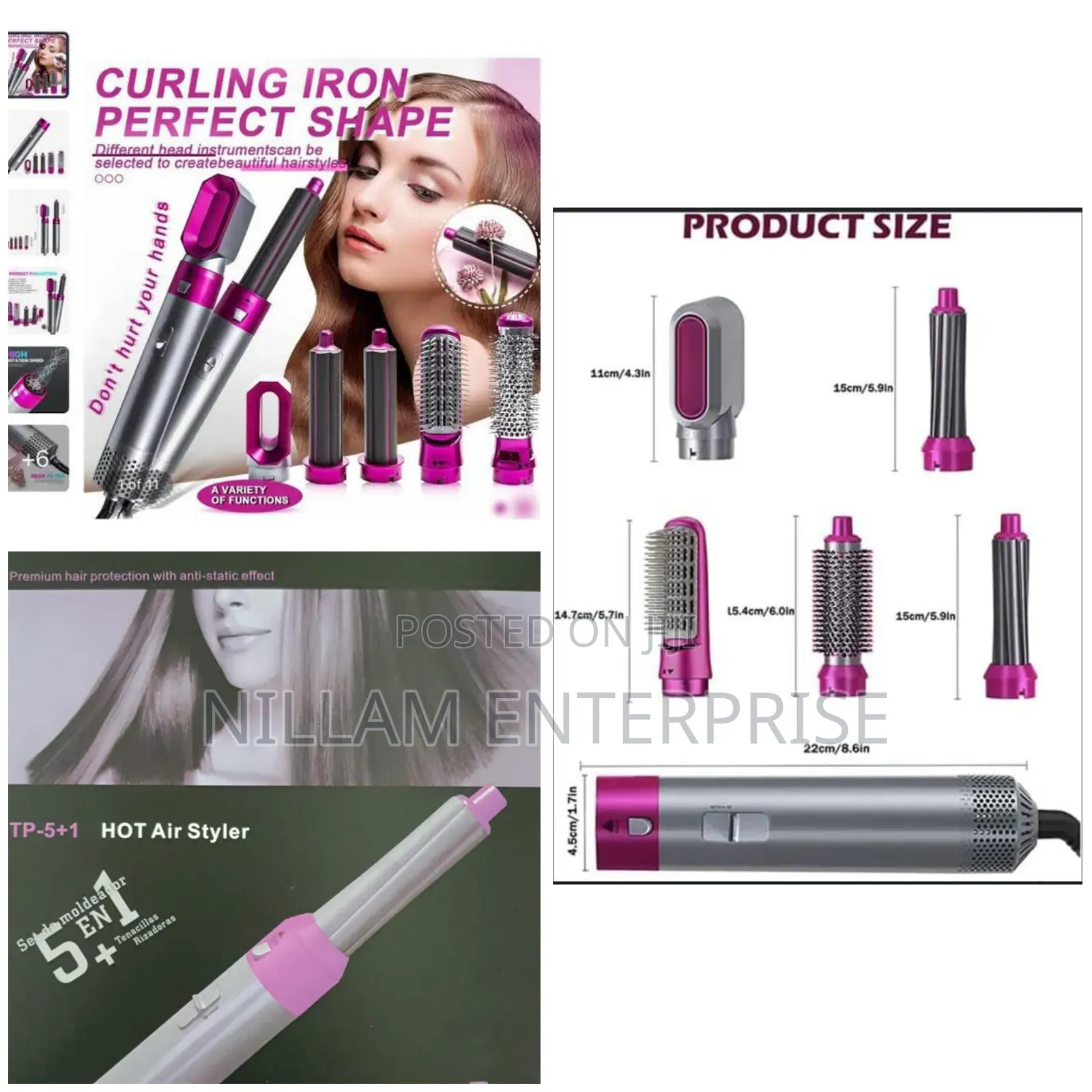 New Five-in-One Automatic Curling Iron,