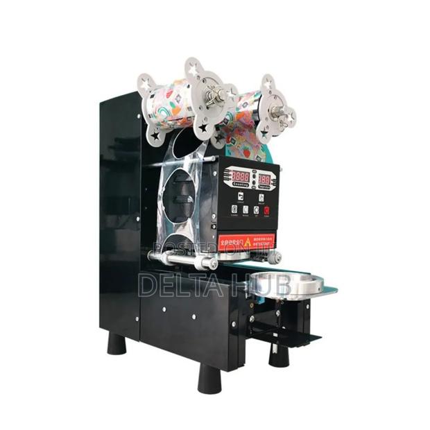 Power Efficient Guaranteed Automatic Cup Sealer Machine