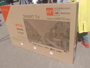 Vitron 85" Inches Smart Vidaa, Youtube, Netflix Frameless Tv
